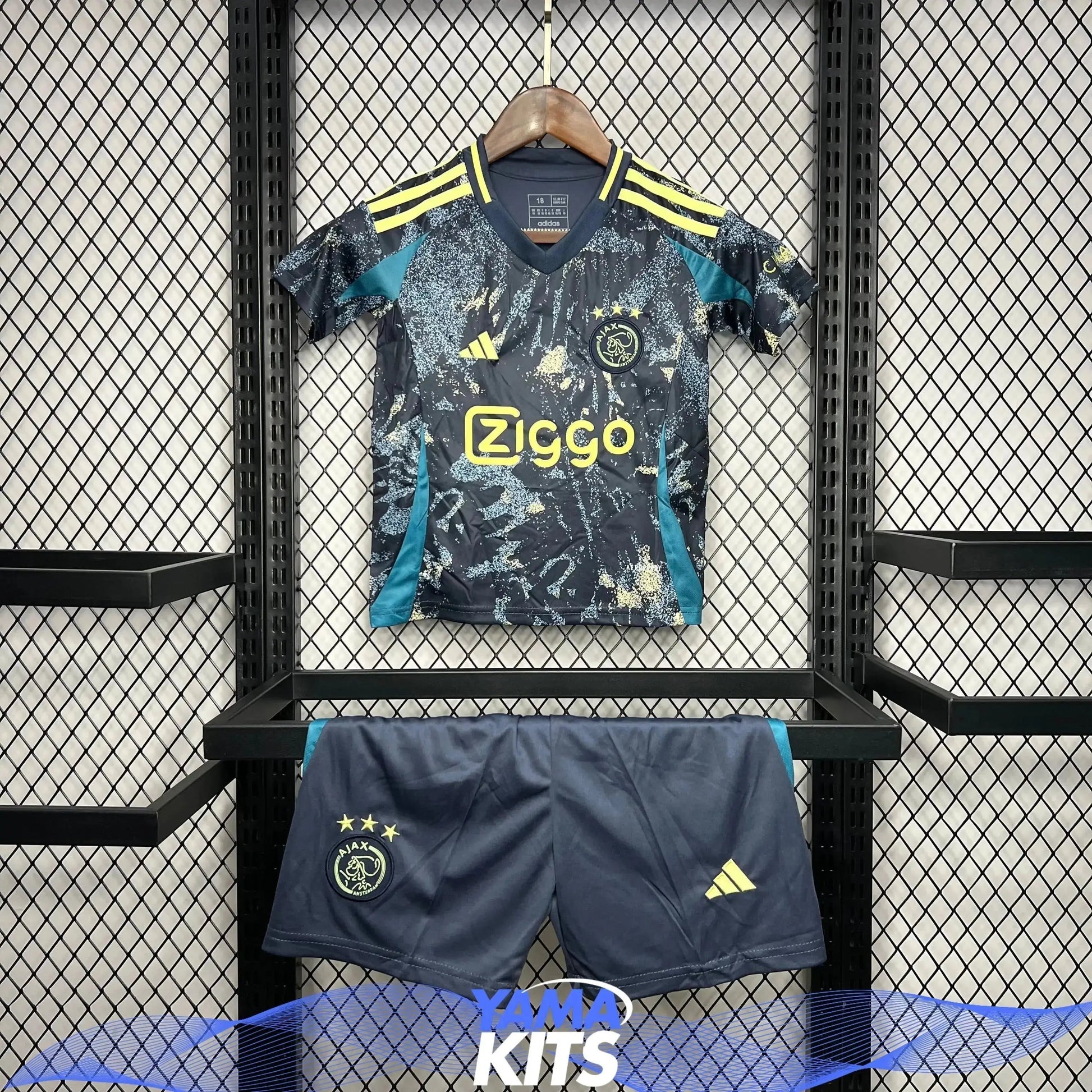 MAILLOT ENFANT AJAX EXTERIEUR 2024/2025 YamaKits Foot